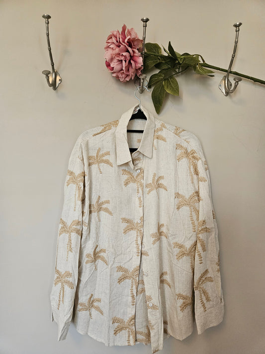Bloes Palmbomen beige